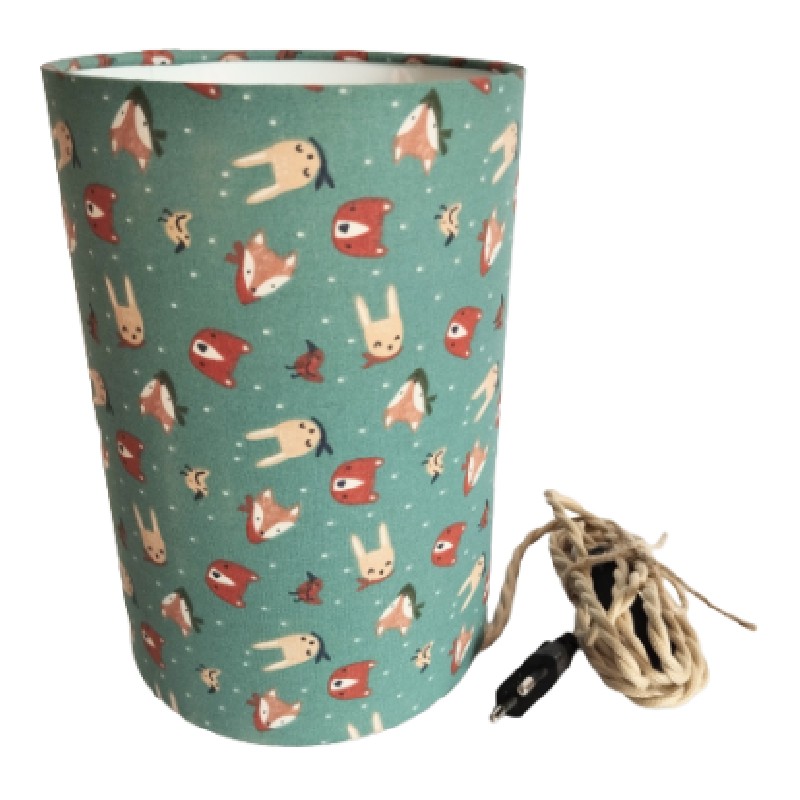 Lampe tube à poser animaux - photo_2