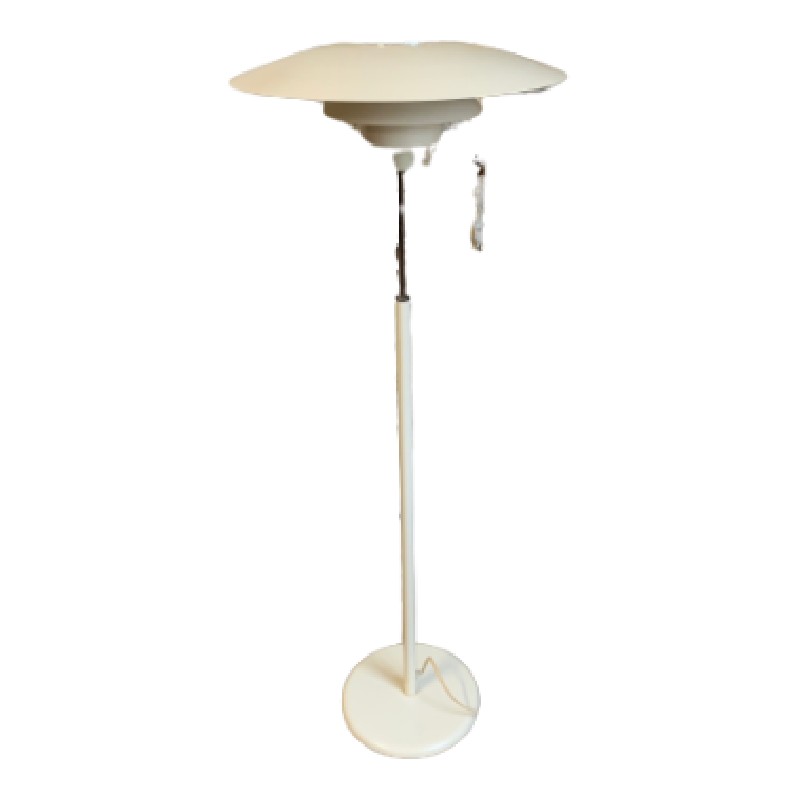 Lampe de sol danoise blanche des années 1960/70 - photo_2