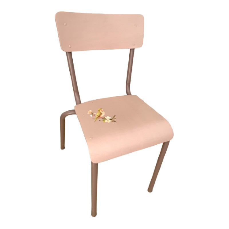 Chaise vintage écolier - photo_2