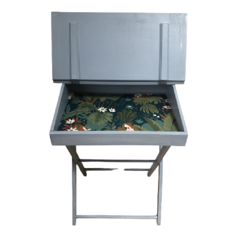 Joli pupitre / bureau d’enfant motif rosace - Bureaux vintage - photo_2