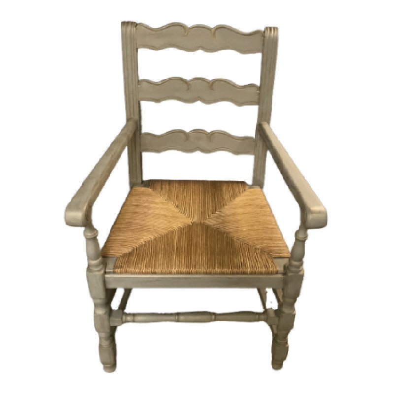 Fauteuil paillé - Fauteuils et Rocking Chairs vintage - photo_2