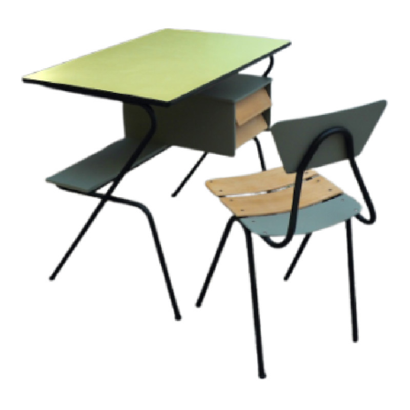 Petit bureau avec sa chaise - Ensembles chaise - bureau vintage - photo_2