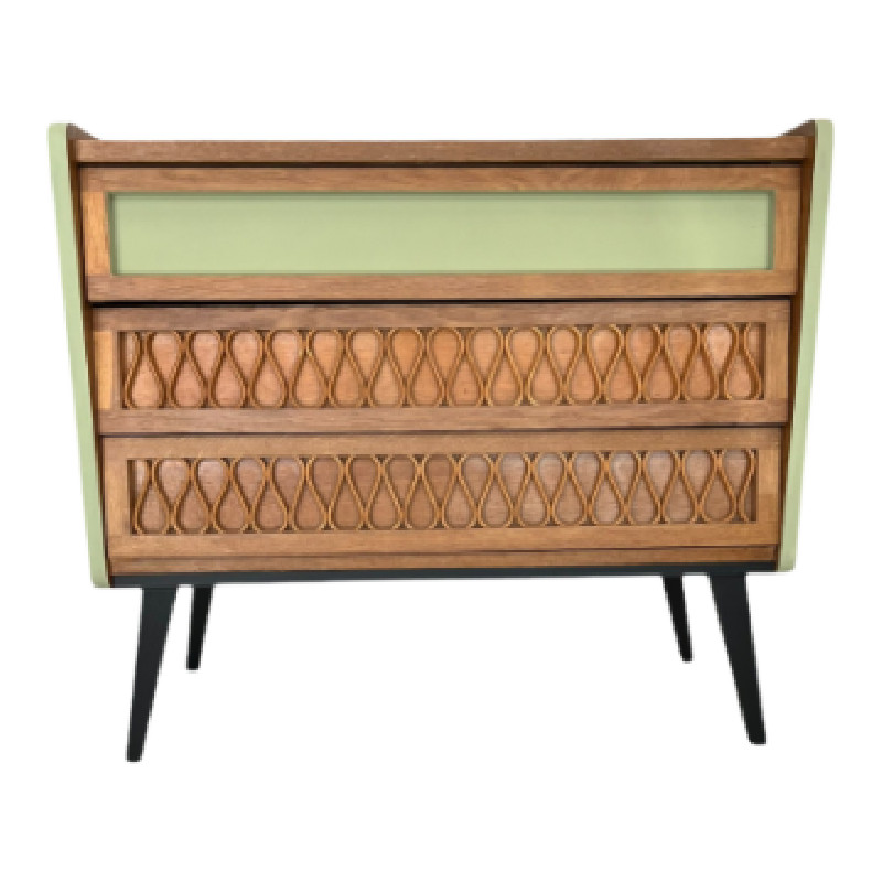 Commode Isadora bois style scandinave années 50-70 - Commodes et chiffonniers vintage - photo_2