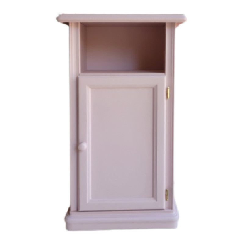 Chevet ancien rénové en rose - Chevets vintage - photo_2