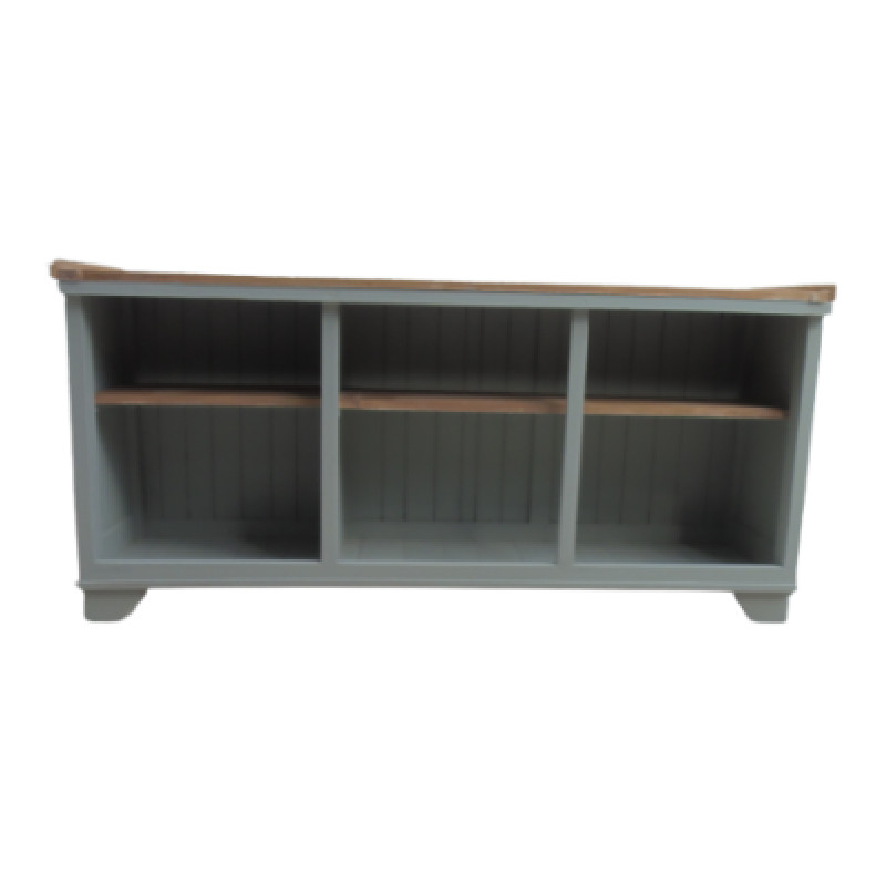 Meuble de métier sublimé en vert de gris - Meubles de métier vintage - photo_2